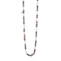 Collana Lelune Donna LELUNE GLAMOUR in Argento Pietre dure LGNK335 - LGNK335